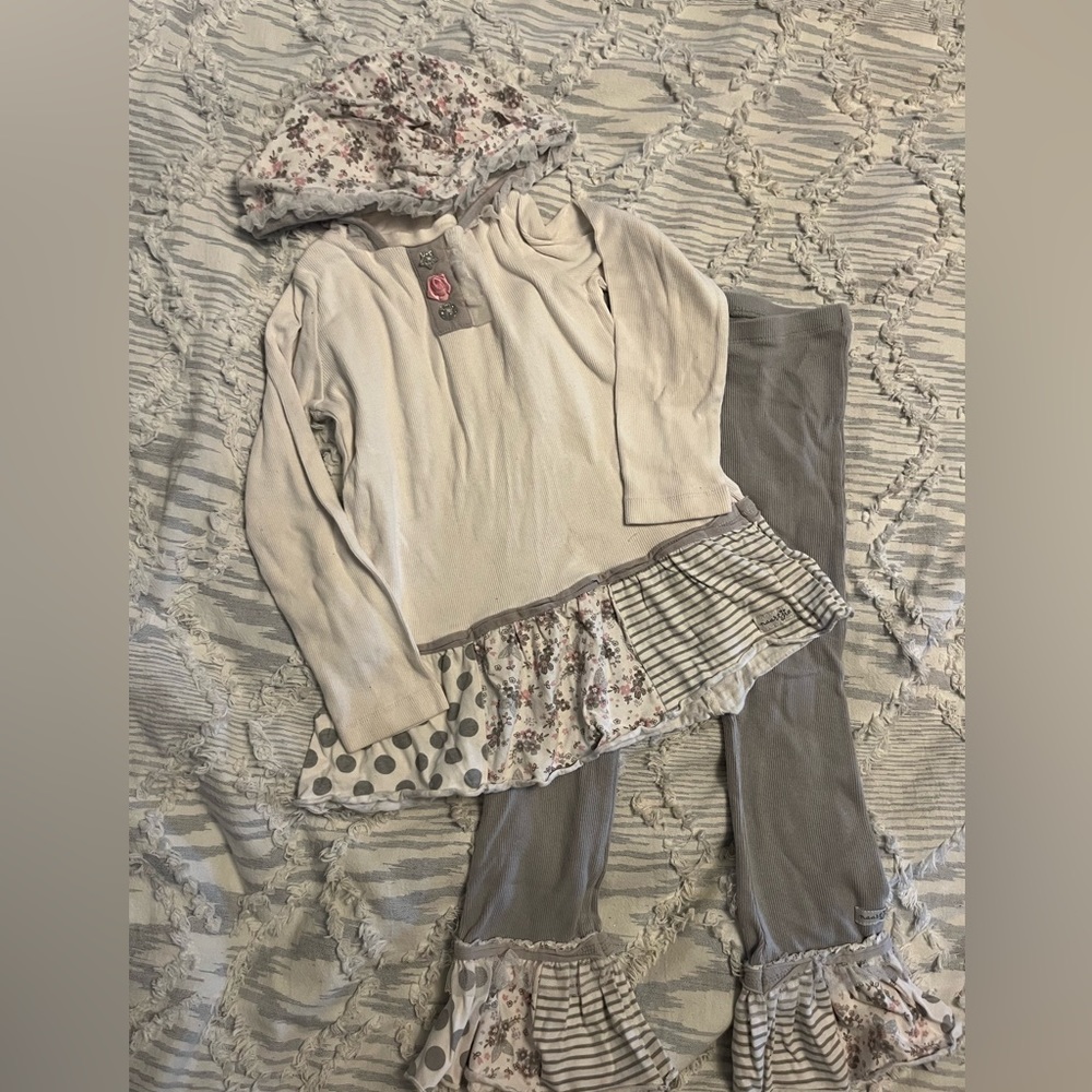 White and Grey Naartjie set size 5